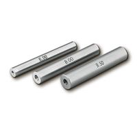 新潟精機 新潟精機(SK) 鋼センタ―穴付ピンゲージ・単体 AC 6.96mm 00350696 1セット(5台)（直送品）