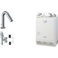 LIXIL 小型電気温水器(ゆプラス)自動水栓一体型壁掛3L セット品 EHMS 