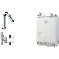 LIXIL 小型電気温水器（ゆプラス）自動水栓一体型壁掛3L セット品 EHMS-CA3ECSC3-323 1個（直送品）