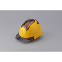 トーヨーセフティーヘルメット ヴェンティー4　厚生労働省保護帽検定合格品　頭部保護用品 396F-S/薄黄 10個（直送品）