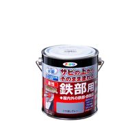 アサヒペン 油性高耐久鉄部用 0.7L ツヤ消しグレー 4970925527486 1セット(6缶)（直送品）