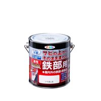 アサヒペン 油性高耐久鉄部用 0.7L ツヤ消し白 4970925527448 1セット(6缶)（直送品）