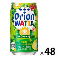チューハイ 酎ハイ サワー オリオン WATTA シークヮーサー 缶 350ml 2箱 （48本）