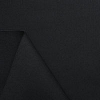 日本紐釦貿易 オックス生地 巾112cm 1mカット ブラック B29000-D66-1M　巾112cm×1m（直送品）