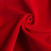 日本紐釦貿易(Nippon Chuko) NBK 別珍 ベッチン 綿ビロード 巾90cm×2m切売カット 赤 EBI9900-13-2M（直送品）