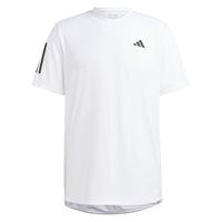 adidas(アディダス) テニス 半袖シャツ M TENNIS CLUB 3ストライプス 半袖Tシャツ J/L ｗｈｉｔｅ MLE72（直送品） -  アスクル