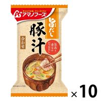 アサヒグループ食品　アマノフーズ 旨だし 豚汁　1箱（10食入）