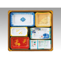 アヅミ産業 仕出弁当　T-117A (蓋三彩)会席膳セット　180枚(20枚×9) 00415174（直送品）