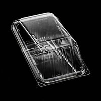 サンドイッチ用フードパックOPST-110 透明 1000枚(50枚×20) 00710662 1ケース(1000枚入(50枚×20袋))（直送品）