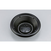 どんぶり容器　BF丸丼16L　黒本体　900枚(50枚×18) 0145216040525　シーピー化成（直送品）