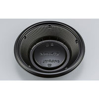 どんぶり容器　BF丸丼19L　黒本体　600枚(50枚×12) 0145219040525　シーピー化成（直送品）