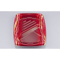 弁当容器 TNほうび7-1 いち紐赤本体　600枚(50枚×12) 025070701A065　シーピー化成（直送品）