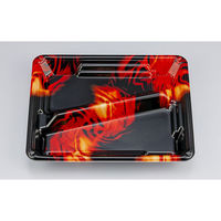 弁当容器 TN味来8S-1 フラム本体　600枚(50枚×12) 025080851A435　シーピー化成（直送品）