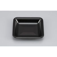 汎用トレー 新LF13-25 黒　2400枚(100枚×24) 0550613250520　シーピー化成（直送品）