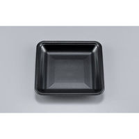 汎用トレー 新LH16-23 黒　1600枚(100枚×16) 0550816230520　シーピー化成（直送品）