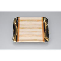 汎用トレー 新LL17-25 筆木目　1200枚(100枚×12) 0551217253590　シーピー化成（直送品）