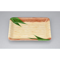 汎用トレー 新LQ17-25 笹木目　900枚(100枚×9) 0551717251470　シーピー化成（直送品）