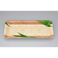 汎用トレー 新LS13-25 笹木目　1000枚(100枚×10) 0551913251470　シーピー化成（直送品）