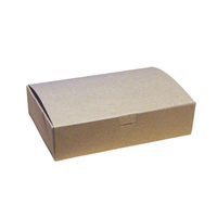 協和パック 弁当容器 デリメイト KW65T クラフト 300枚(50枚×6) 105-1641 1ケース(300枚入(50枚×6袋))（直送品）