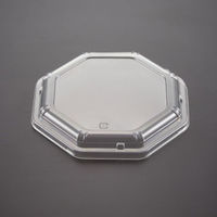 青葉紙業 透明容器　CA-190-8 蓋 透明　1200枚(50枚×24) 204817（直送品）