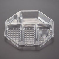 青葉紙業 透明容器 CA-190-8 中仕切 2 2400枚(50枚×48) 204832 1ケース(2400枚入(50枚×48袋))（直送品）