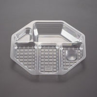 青葉紙業 透明容器 CA-190-8 中仕切 1 2400枚(50枚×48) 204831 1ケース(2400枚入(50枚×48袋))（直送品）