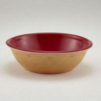 青葉紙業 どんぶり容器 SD-160 本体 耐熱もくめ内赤 500枚(50枚×10) 205012 1ケース(500枚入(50枚×10袋))（直送品）