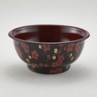 青葉紙業 どんぶり容器 D-2 本体 赤梅内赤 600枚(50枚×12) 205222 1ケース(600枚入(50枚×12袋))（直送品）