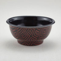 青葉紙業 どんぶり容器 D-2 本体 耐熱らんたい内黒 600枚(50枚×12) 205240 1ケース(600枚入(50枚×12袋))（直送品）