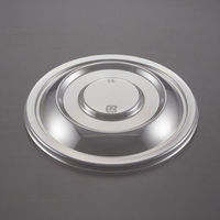 青葉紙業 どんぶり容器 D-2 蓋 透明 600枚(50枚×12) 205330 1ケース(600枚入(50枚×12袋))（直送品）