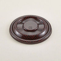 青葉紙業 どんぶり容器 D-5 らんたい 共蓋 800枚(50枚×16) 205925 1ケース(800枚入(50枚×16袋))（直送品）