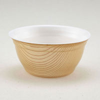 青葉紙業 どんぶり容器 D-6 本体 もくめレンジ 1000枚(50枚×20) 206025 1ケース(1000枚入(50枚×20袋))（直送品）