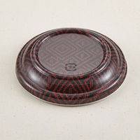 青葉紙業 どんぶり容器 D-6 らんたい 共蓋 1000枚(100枚×10) 206217 1ケース(1000枚入(100枚×10袋))（直送品）