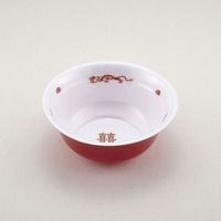 青葉紙業 麺容器 ラーメン 特中(本体)龍外赤 450枚(50枚×9) 221551 1ケース(450枚入(50枚×9袋))（直送品）