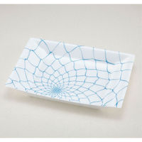 青葉紙業 刺身容器 高瀬舟 70 あみめ 400枚(50枚×8) 239701 1ケース(400枚入(50枚×8袋))（直送品）