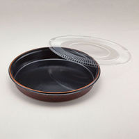 青葉紙業 寿司容器 すし桶 4 らんたい透明セット 120枚(20枚×6) 254067 1ケース(120枚入(20枚×6袋))（直送品）