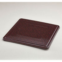 青葉紙業 弁当容器 会席折 小(蓋)らんたい 300枚(25枚×12) 258117 1ケース(300枚入(25枚×12袋))（直送品）