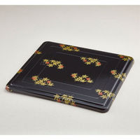 青葉紙業 仕出し容器 会席折 小(蓋)もみじ 300枚(25枚×12) 258118 1ケース(300枚入(25枚×12袋))（直送品）