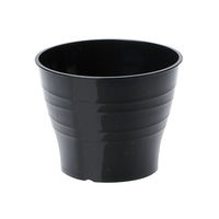 菓子容器 IK74φ155小波PP黒 伊藤景パック　900枚(30枚×30) 3643044　伊藤景パック産業（直送品）