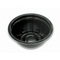 デンカポリマー スープ・麺容器　E-32本体 黒/黒　1000枚(50枚×20) 38643（直送品）