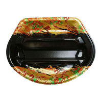 デンカポリマー 惣菜容器 夢扇15本体 優花 600枚(50枚×12) 55073 1ケース(600枚入(50枚×12袋))（直送品）