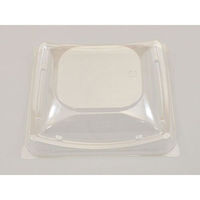 デンカポリマー 軽食容器 D'sカフェ15-15S蓋 800枚(50枚×16) 571373 1ケース(800枚入(50枚×16袋))（直送品）