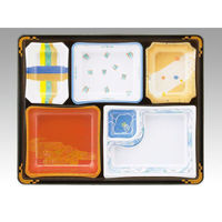 アヅミ産業 仕出弁当 T-110-B 本体 400枚(20枚×20) 905037 1ケース(400枚入(20枚×20袋))（直送品）