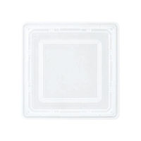 アヅミ産業 仕出弁当 T-85-B蓋 透明 400枚(20枚×20) 905034 1ケース(400枚入(20枚×20袋))（直送品）