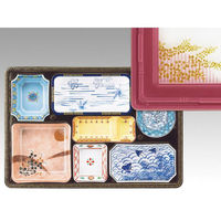 アヅミ産業 仕出弁当 T-130-B セット(蓋パールワイン) 100枚(20枚×5) 905054 1ケース(100枚入(20枚×5袋))（直送品）