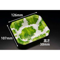 温惣菜・軽食トレー YJ-13-11F サンレタス　3000枚(50枚×60) FLGX094　リスパック（直送品）