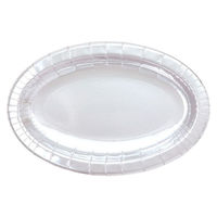 ペーパーウェア 紙皿 パーティープレート シルバー 400枚(20枚×20) PYS-36 1ケース(400枚入(20枚×20袋))（直送品）