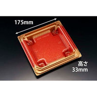 丼・重 バイオデリカ 枠重 175B K-いちとせ朱　900枚(50枚×18) RHBN706　リスパック（直送品）