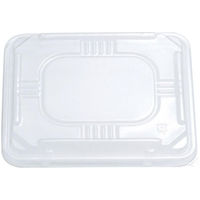 アヅミ産業 弁当容器 T-20 蓋 透明(平蓋) 900枚(50枚×18) T20FT 1ケース(900枚入(50枚×18袋))（直送品）