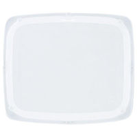 アヅミ産業 弁当容器 T-25-21 蓋 透明 600枚(50枚×12) T25-21FT 1ケース(600枚入(50枚×12袋))（直送品）